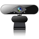FUMAX 1080P HD Webcam with Microphone, Computer USB Web Camera at 1080P/30fps, 100 Wide Angles View, Plug and Play, Works with Skype, Zoom, FaceTime, Hangouts, PC/Mac/Laptop/MacBook/Tablet
