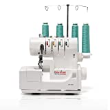 Overlock Serger Sewing Machine by American Home, Easy to Use, 2/3/4 Thread Serger, Differential Feed, AH100