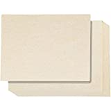 96 Sheets Fancy Vintage Stationery Paper, Textured Printer Friendly Parchment for Certificates, Resumes, Awards, Diploma (Ivory, 8.5 x 11)