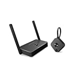 QuattroPod Mini | 5G WiFi Wireless Presentation Facility HDMI Transmitter & Receiver for Streaming 4K from Laptop, PC, Smartphone to HDTV/Projector (1T1R) [2022 OTA Update]