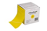 THERABAND Resistance Bands, 50 Yard Roll Professional Latex Elastic Band For Upper & Lower Body & Core Exercise, Physical Therapy, Pilates, At-Home Workouts, & Rehab, Yellow, Thin, Beginner Level 2
