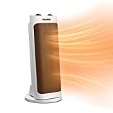 PELONIS PH-19J 1500W Fast Heating, Programmable Thermostat, Easy Control, Widespread Oscillation, Over Heating & Tip-over Switch Protection, 17.767.72inch, White