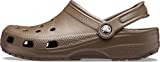 Crocs Unisex-Adult Classic Clogs (Best Sellers), Chocolate, 8 Women/6 Men