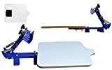 INTBUYING Screen Printing Press T-shirt Screen Printing Machine One Color Manual
