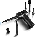 OFERON Portable Air Blower Gun for Computer/Car Detailing, 51000RPM Cordless Compressed Electric Air Duster, 6000mAh Rechargeable Keyboard Computer Cleaner for Laptop Desktop pc Dust Cleaning