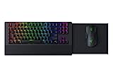 Razer Turret Wireless Mechanical Gaming Keyboard & Mouse Combo for PC, Xbox One, Xbox Series X & S: Chroma RGB/Dynamic Lighting - Retractable Magnetic Mouse Mat - 40hr Battery, Classic Black