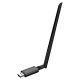 Blueshadow usb wifi adapter for pc dual band 2.4g/5ghz wireless network adapter with high gain usb wifi antenna for gaming, laptop speed up to 1200mbps Support Windows 7/8/10, MAC OS 10.5-10.15, Linux