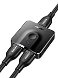 UGREEN HDMI Switch 4K@60Hz HDMI Splitter Bi-Directional HDMI Switcher 2 Input 1 Output Splitter Support 4K 3D Compatible for Nintendo Switch Blu-Ray Player Roku TV Stick Xbox PS4 HDTV Monitor