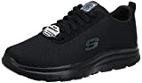Skechers mens Flex Advantage Sr - Bendon Work Shoe, Black Mesh/Water/Stain Repellent Treatment, 9.5 US