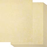 200 Sheets Old Age Parchment Paper 8.5 x 11 Inch Standard Letter Vintage Colored Old Parchment Semblance Double Side Printing Parchment Paper