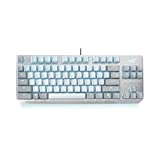 ASUS ROG Strix Scope NX TKL Moonlight White Wired Mechanical RGB Gaming Keyboard | ROG NX Red Linear Switches, Aluminum Frame, Aura Sync Lighting, Tenkeyless Design, Quick Toggle Media Keys