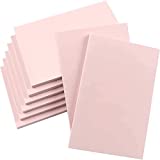 SGHUO 8 Pcs 4'x6' Pink Rubber Carving Blocks Linoleum Block Stamp Making Kit for Printmaking, Stamp Soft Rubber Crafts, Soft and Easy to Carve