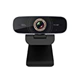 Full HD Webcam 1080p USB Streaming Web Camera with Microphone for Laptop and Desktop Compatible for Mac OS Windows 10/8/7 for Zoom/Skype/FaceTime/Hangouts