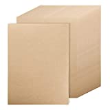 ZEAYEA 300 Pack Kraft Paper Sheets, 120 GSM Brown Printer Paper, Rustic Brown Stationery Paper for Arts and Craft, Drawing, DIY Projects, Invitation, Laser and Inkjet Printer Compatible, 8.5 x 11 Inch
