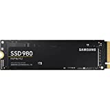 SAMSUNG 980 SSD 1TB PCle 3.0x4, NVMe M.2 2280, Internal Solid State Drive, Storage for PC, Laptops, Gaming and More, HMB Technology, Intelligent Turbowrite, Speeds of up-to 3,500MB/s, MZ-V8V1T0B/AM