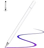 Stylus Capitative Pens for Touch Screens,High Sensitivity and Magnetic Absorption,with Replacement Tip,for Drawing,Writing,Suitable for All Capacitive Touch Screens Cell Phones,iPad,Tablet,Laptops