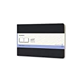 Moleskine Art Sketch Album, Soft Cover, Large (5' x 8.25') Plain/Blank, Black, 88 Pages