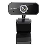 ZeroFire 1080P Webcam with Microphone, HD USB Streaming Web Cam PC Camera with for Zoom Conferencing Meeting YouTube Skype FaceTime Hangouts,PC,Mac,Laptop,Desktop,Windows 10, iOS,Xbox,Linux