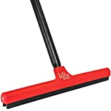 Lilly Brush Mighty Pet Hair Detailer with 52' Steel Handle for removing Dog Hair and Cat Hair from Carpets and Rugs.