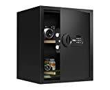 RPNB Deluxe Safe and Lock Box,Money Box,Digital Keypad Safe Box,Steel Alloy Drop Safe, Keypad Lock,Perfect for Home Office Hotel Business Jewelry Gun Cash Use Storage,1.52 Cubic Feet