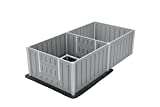 Artemis Whelping Box for Dog, 22' High (Plus 40'x80', Grey)