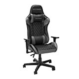 RESPAWN 100 Racing Style Gaming Chair, in Gray (RSP-100-GRY)