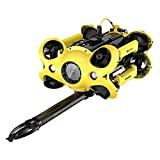 Chasing M2 Underwater Camera Drones Rescue Robot P100 ROV 100m with 4K EIS UHD RC Drones Robotic Arms for Rescue Searching