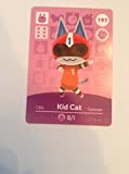 Nintendo Animal Crossing Happy Home Designer Amiibo Card Kid Cat 197/200 USA Version