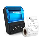 58mm Bluetooth Thermal Receipt Printer,Portable Mobile POS Printer for Small Business,2.28inch Mini Ticket Printer Compatible with Android &Windows,Not Support iOS &Square