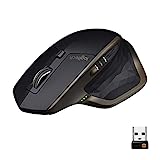 Logitech MX Master Wireless Mouse – High-precision Sensor, Speed-Adaptive Scroll Wheel, Easy-Switch up to 3 Devices - Meteorite Black