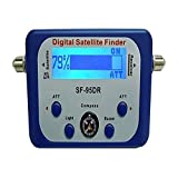 AGPtek Good For Campers Digital Satellite Signal Meter Finder Meter For Dish Network Directv FTA LCD Graphic Display Backlight Compass Buzzer Control