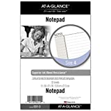 AT-A-GLANCE Day Runner Lined NotePad Pages, 87275 DAY-TIMER, Refill, Loose-Leaf, Undated, for Planner, 5-1/2' x 8-1/2', Size 4, 32 Sheets/Pack (031-3)