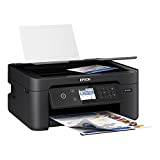 Epson Expression Home XP-4105 Wireless All-in-One Color Inkjet Printer, Black - Print Copy Scan - 10 ppm, 5760 x 1440 dpi, 2.4' Color LCD, Hi-Speed USB, Auto 2-Sided Printing, Voice Activated