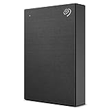 Seagate STHP5000400 Backup Plus 5TB External Hard Drive Portable HDD - Black USB 3.0 for PC Laptop and Mac, 1 Year MylioCreate, 2 Months Adobe CC Photography, 2-Year Rescue Service