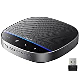 Anker PowerConf S500 Speakerphone with Zoom Rooms and Google Meet Certifications, USB-C Conference Speaker, Bluetooth Speakerphone for Conference Room, Conference Microphone with Premium Voice Pickup