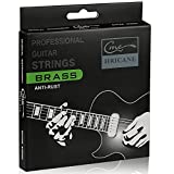 Hricane 20-Pack Economy Single Acoustic Guitar Strings Bulk .012 High E (Light) 12 Gauge, Individual Packed fpr adults Beginners Performers (Custom Light 12)