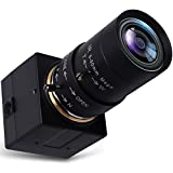SVPRO 5-50mm Zoom Lens USB Camera 1080P with Sony IMX323 Sensor, H.264 HD Camera with 0.01lux Ultra Low Light USB Webcam for Weak Light Conditions,PC Cam for Windows Linux Mac Android