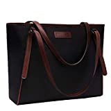 Laptop Bag for Women,15.6 Inch Computer Bags Large Laptop Tote Bag with Multi-Pockets Nylon Water-Resistance Shoulder Bags for School Work Travel