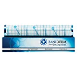 Saniderm Tattoo Aftercare Bandage, Transparent Adhesive Bandages That Protect and Heal Tattoos or Minor Skin Wounds, 1 Personal Roll, 10.2  Inch x 2 Yard