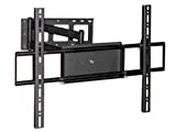 Monoprice Corner Friendly Full-Motion Articulating TV Wall Mount Bracket - for TVs 37in to 70in Max Weight 110lbs Extension Range of 5.5in to 28.3in VESA Patterns Up to 700x500 Black
