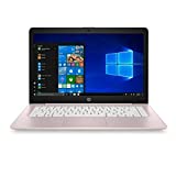 HP Stream 14 Pink - Celeron N4000 - 4 GB RAM - 64 GB eMMC Storage - 14' LCD - Wireless - Bluetooth - Webcam - Windows 10 S