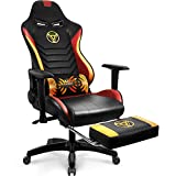 Marvel Avengers Gaming Chair Desk Office Computer Racing Chairs-Adults Gamer Ergonomic Game Footrest Reclining High Back Support Racer Leather Foot Rest