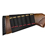 Coolrunner 8 Round Shotgun Shell Holder Buttstock Holder for 12/20 Gauge Ammo Tactical Shotgun Holder for Hunting