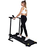 kotia Manual Treadmill Non Electric Treadmill with 10° Incline Small Foldable Treadmill for Apartment Home Walking Running (Mode GHN213)