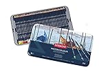 Derwent Colored Pencils, WaterColour, Water Color Pencils, Drawing, Art, Metal Tin, 36 Count (32885)