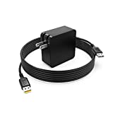 65W 40W AC Wall Plug Charger Fit for Lenovo Ideapad 700S-14ISK, Miix-700 Miix-710 700-12ISK 710-12IKB Laptop with Micro USB Cable Power Supply Adapter Cord