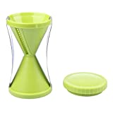 Homemaker Spiralizer, Spiral Vegetable Slicer & Zucchini Pasta Noodle Spaghetti Maker (Green)