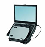 Fellowes Professional Series Laptop Workstation with USB, Black (8024601)