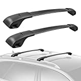 MOSTPLUS Roof Rack Cross Bar Rail Compatible for 2014 2015 2016 2017 2018 2019 2020 2021 2022 Jeep Cherokee Cargo Racks Rooftop Luggage Canoe Kayak Carrier