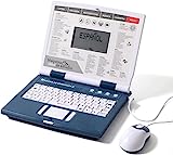 LESHITIAN Educational and Bilingual Laptop Spanish/English, 130 Challenging Learning Games and Activities, Learning Computers for Kids Ages 3+